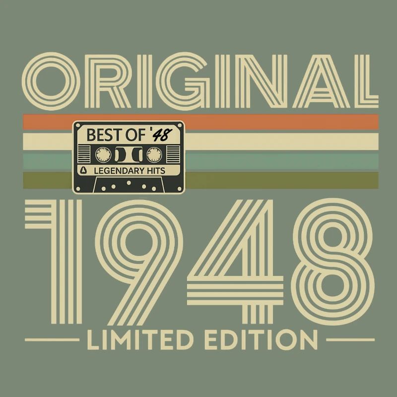 Original 1948 Retro Cassette Tee