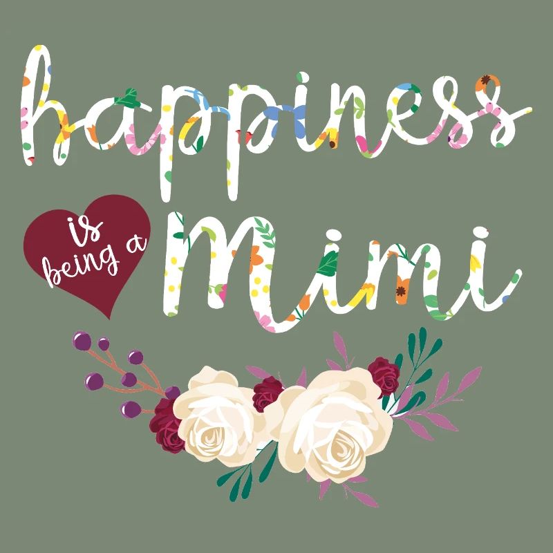 Mimi-Blumenhemd Süßes Oma-Geschenk Muttertagsgeschenk