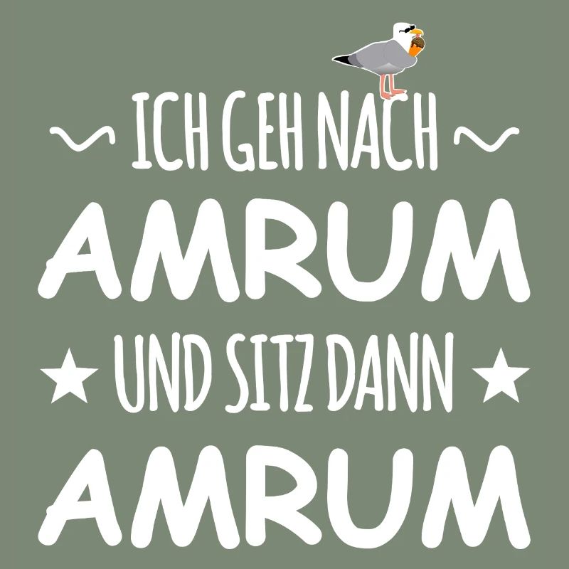Amrum mit Schnaps Möwe