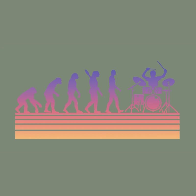 Schlagzeuger Evolution