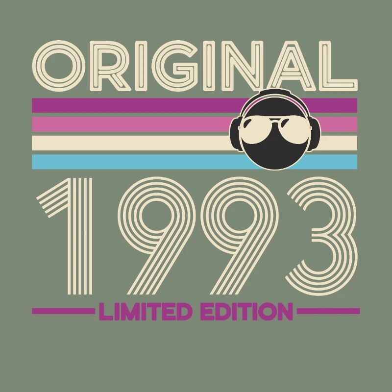 Original 1993 Édition Limitée Rétro