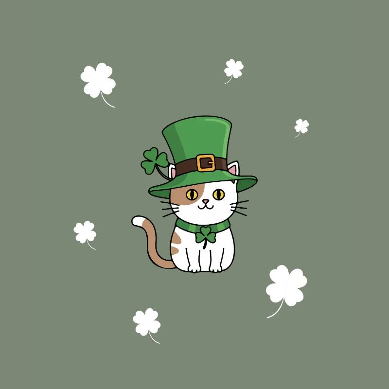 Chat de la Saint-Patrick