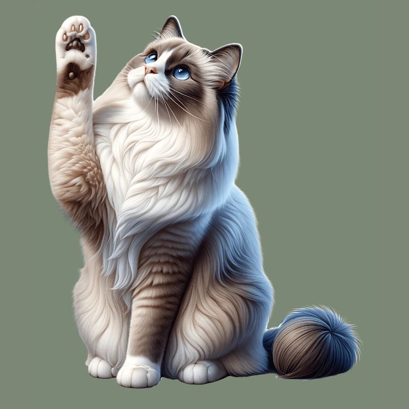 Ragdoll Katze Chatte Ragdoll