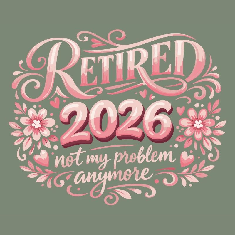 Ruhestand 2026 Plus My Problem Humor