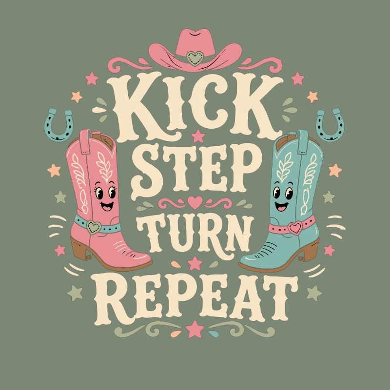 Kick Step Turn Repeat