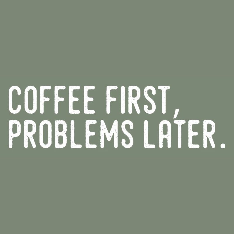 Kaffee erst Probleme später