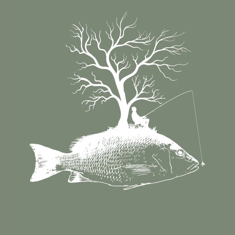 Graphic Tree - Fish Redfish