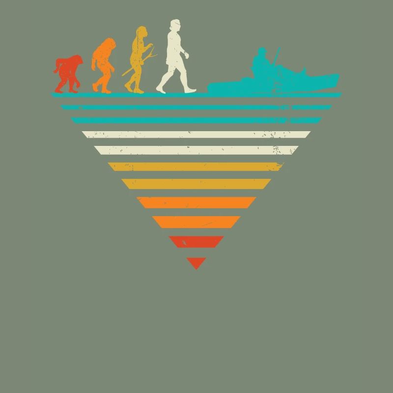 Human Evolution - Bateau d’époque
