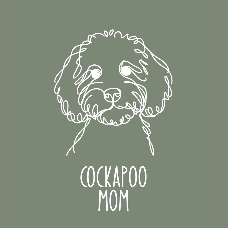 Maman au trait - Cockapoo