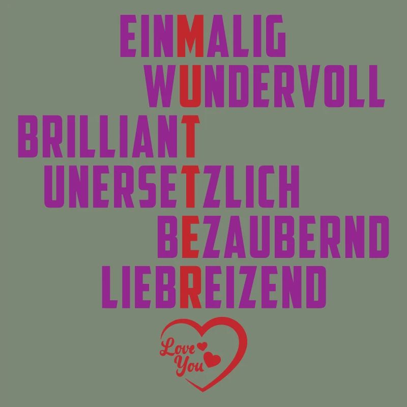 Muttertag Mutter Mama Mom Geschenkidee