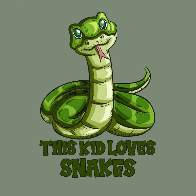 Kind Schlangenoutfit Schlangen Snake Natter Python