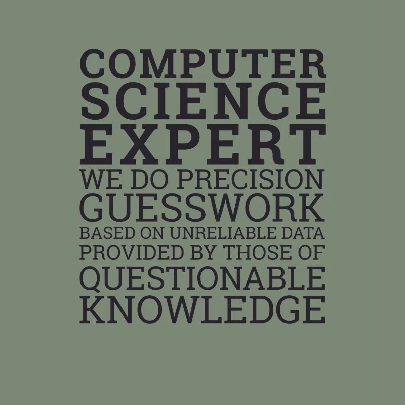 "Computer Science Expert Guesswork | Informatik"