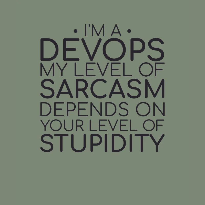 "DevOps Sarcasm | Softwareentwicklung"