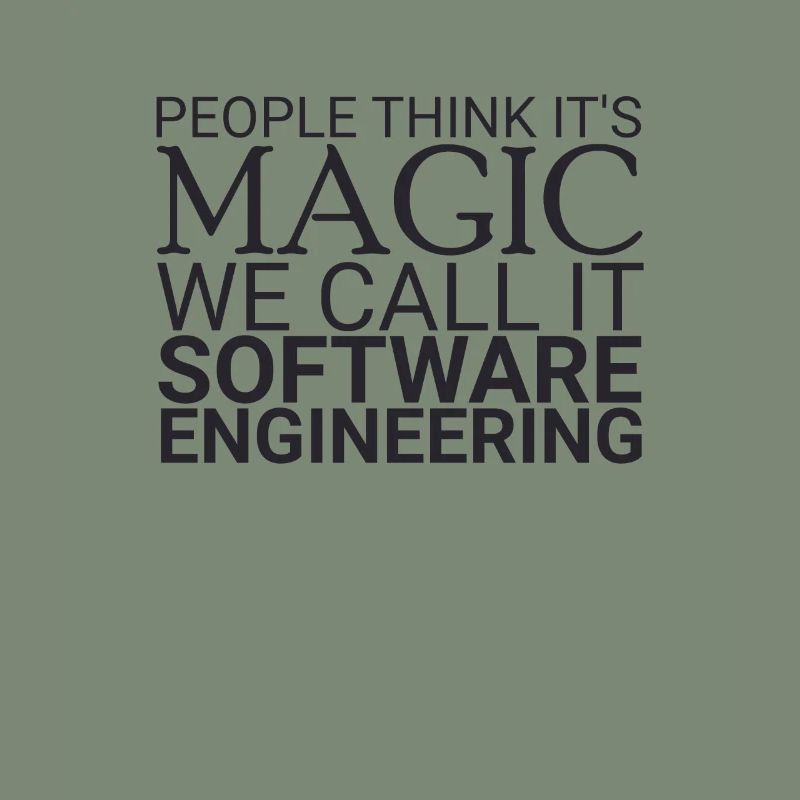 "Software Engineer Magic | Programming"