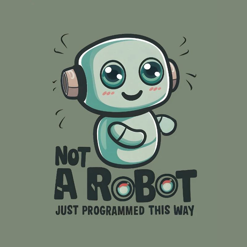 Not a Robot, Just Programmed This Way