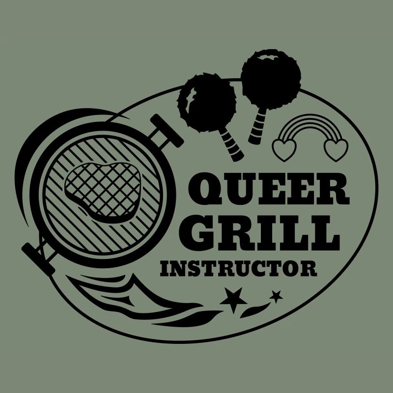 Queer Grill Instructor BBQ Idée cadeau