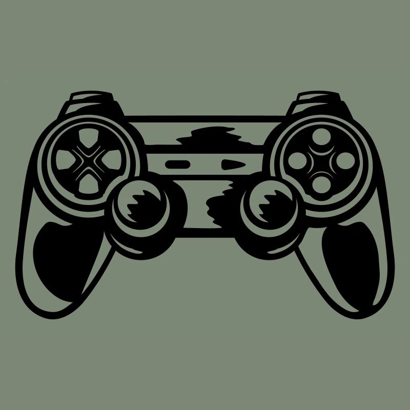 Retro Console Controller Gamer