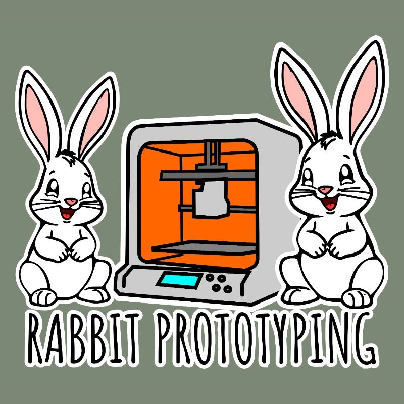 Prototypage de lapins - Impression de lapins avec une imprimante 3D