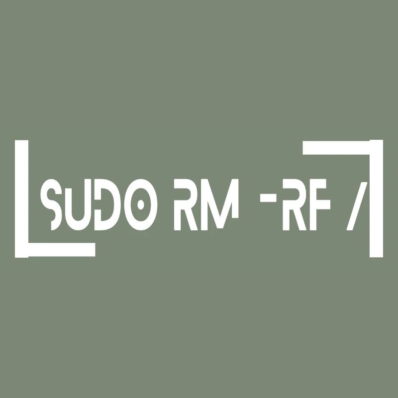 sudo rm -rf Informatiker IT Geek Code