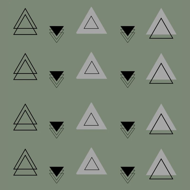 Géométrie Moderne Abstrait Rangées de Triangles