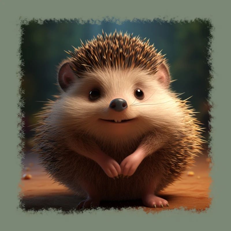 Hérisson mignon