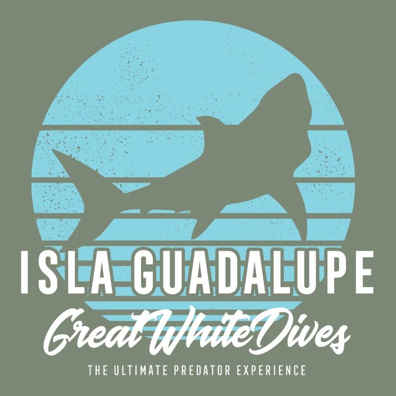 Isla Guadalupe Great White Shark Dives