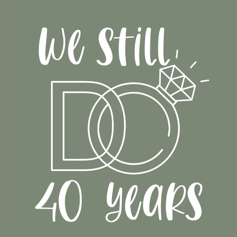 40e anniversaire de mariage Couples Ruby Anniversaire de mariage
