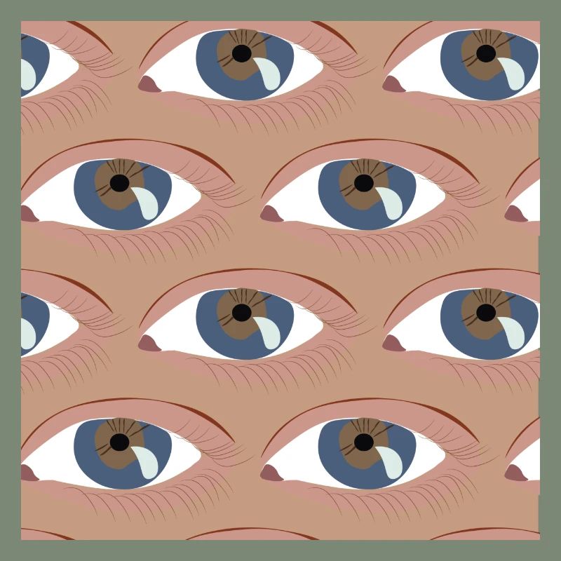 Eyes lined up
