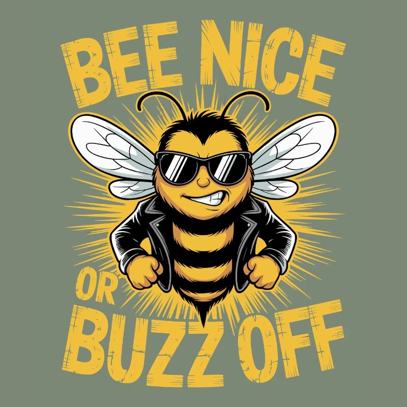 Bee Beekeeper Bee Nice Or Buzz Off Beekeeper