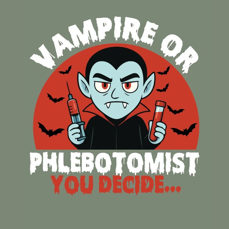 Vampir oder Phlebotomiker, du entscheidest...
