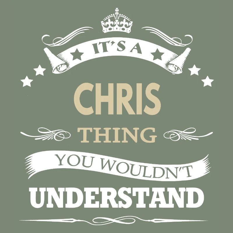 C’est un truc de Chris que vous ne comprendriez pas