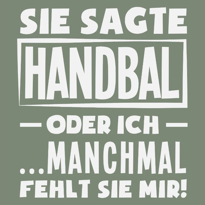 Handball oder ich – manchmal fehlt sie