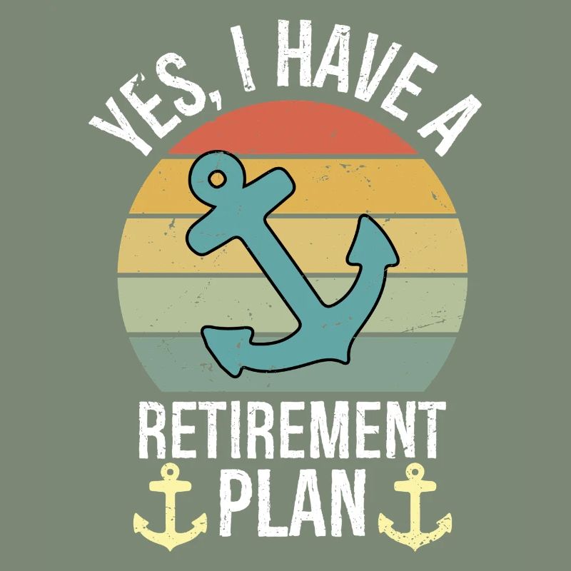 Plain Sailing Boat Retirement Plan Gift