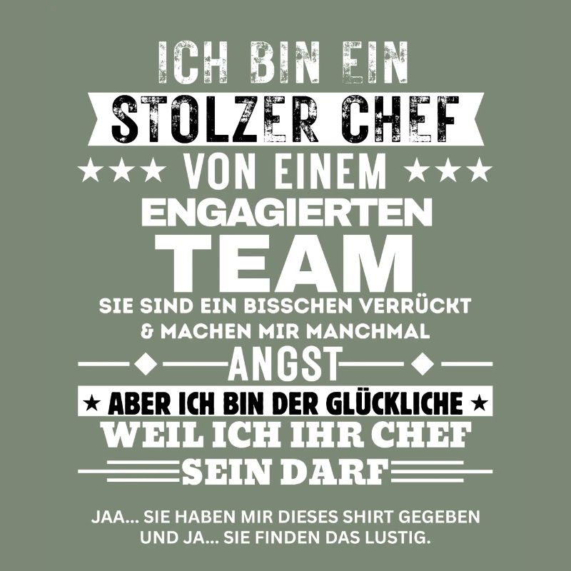 Fier patron d’une équipe dévouée