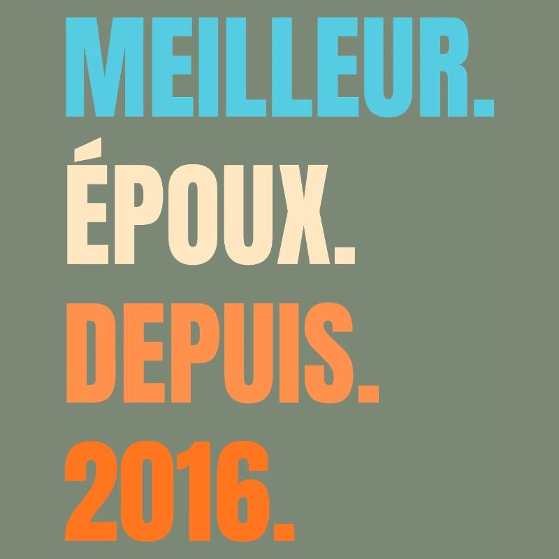 Bester Ehemann seit 2016 Geschenk-Ehemann