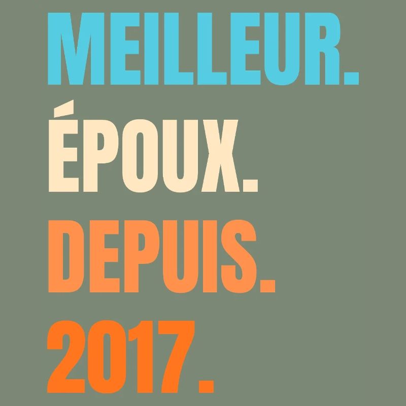 Bester Ehemann seit 2017 Geschenk-Ehemann