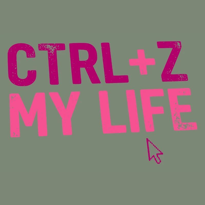 Developer Fun Tasche, CTRL + Z My Life
