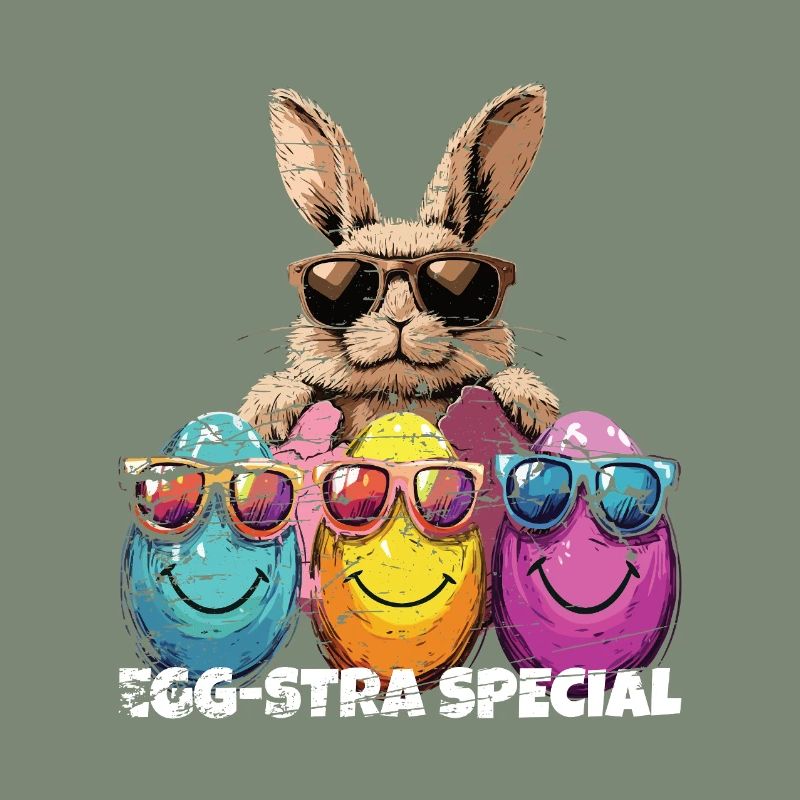 Eggstra Special Funny Easter Bunny Easter