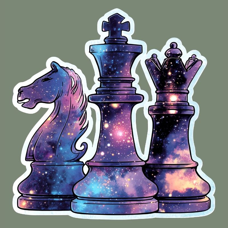 Pièces d’échecs dans l’espace – Galaxy Nebe