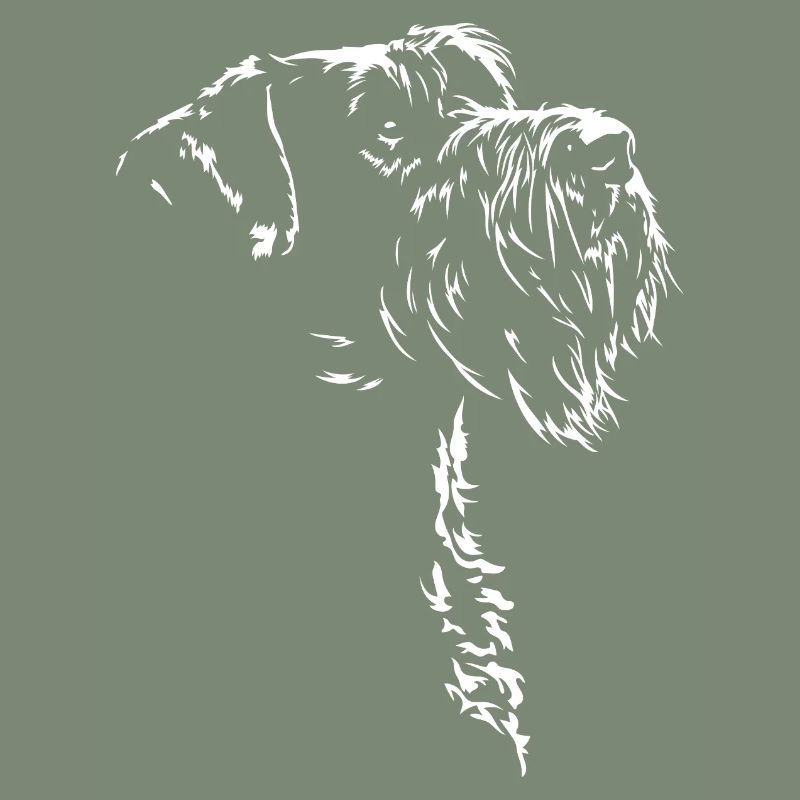 Silhouette de Schnauzer géant Chien Wilsigns