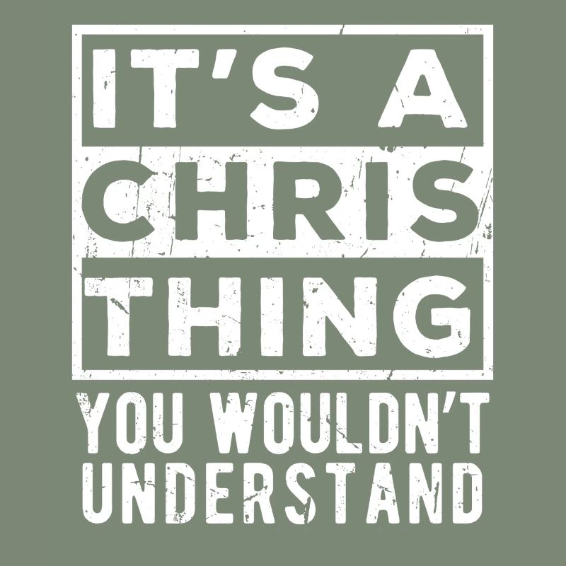 C’est une affaire de Chris que tu ne comprendrais pas