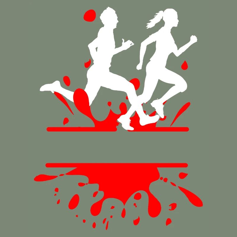 Mud Run Duo – Custom Splash Design