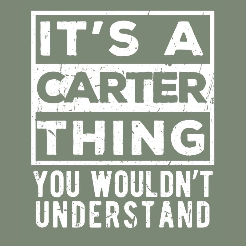 C’est une chose Carter que tu ne comprendrais pas
