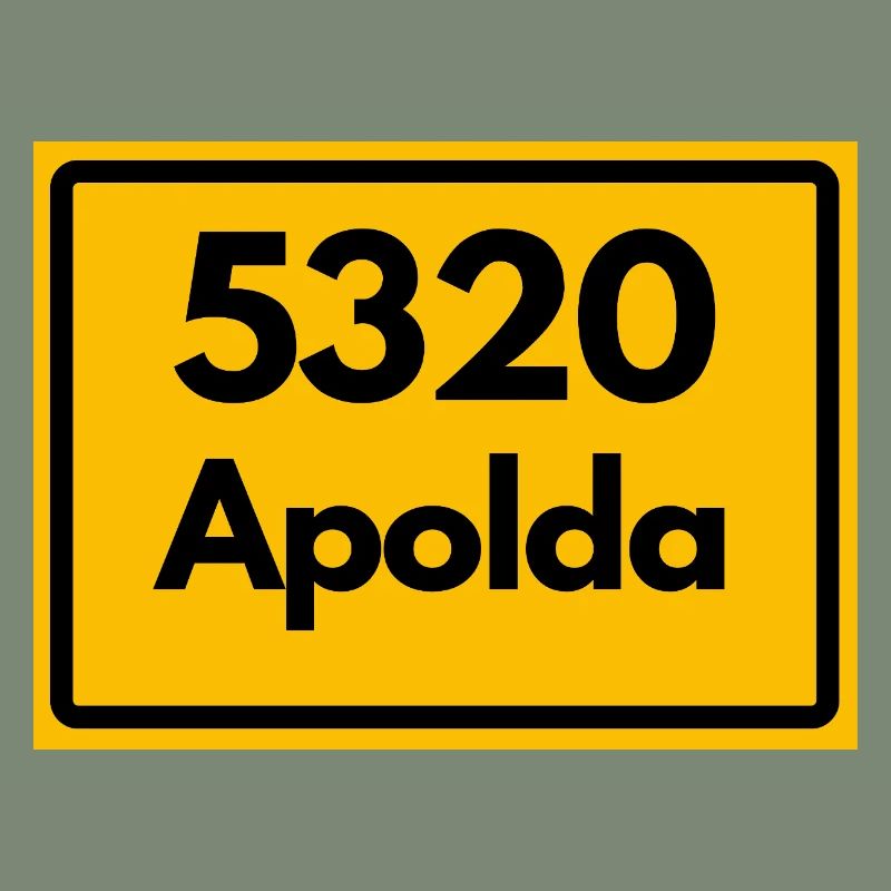 OLD POSTCODE ZIP CODE 5320 Apolda Glockenstadt