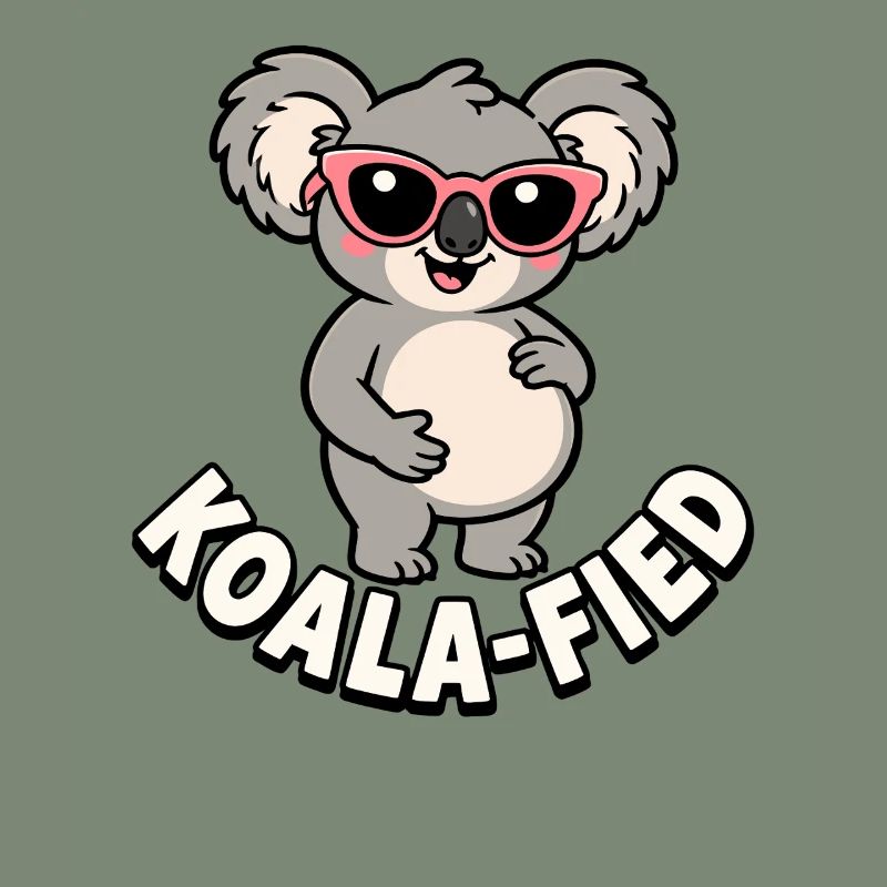 Mère de koala enceinte – Grossesse de koala mignon