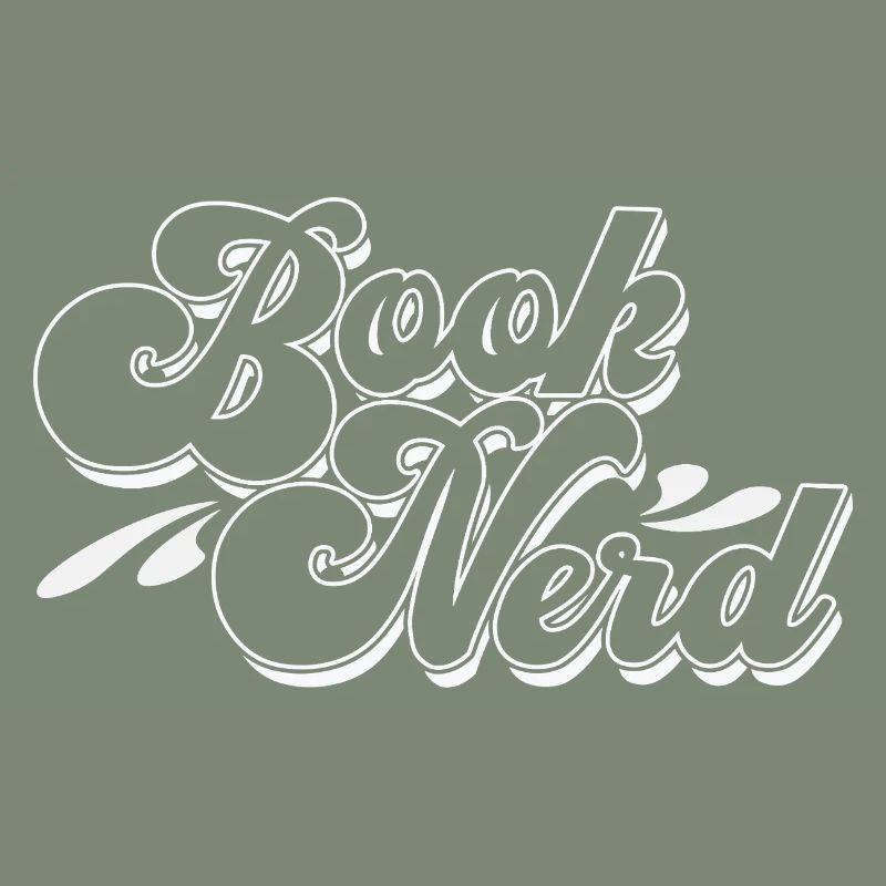 Brook Nerd Script Logo