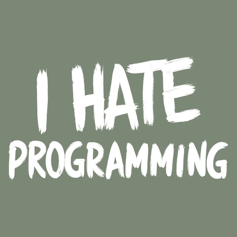 Je déteste programmer un PC PC amusant