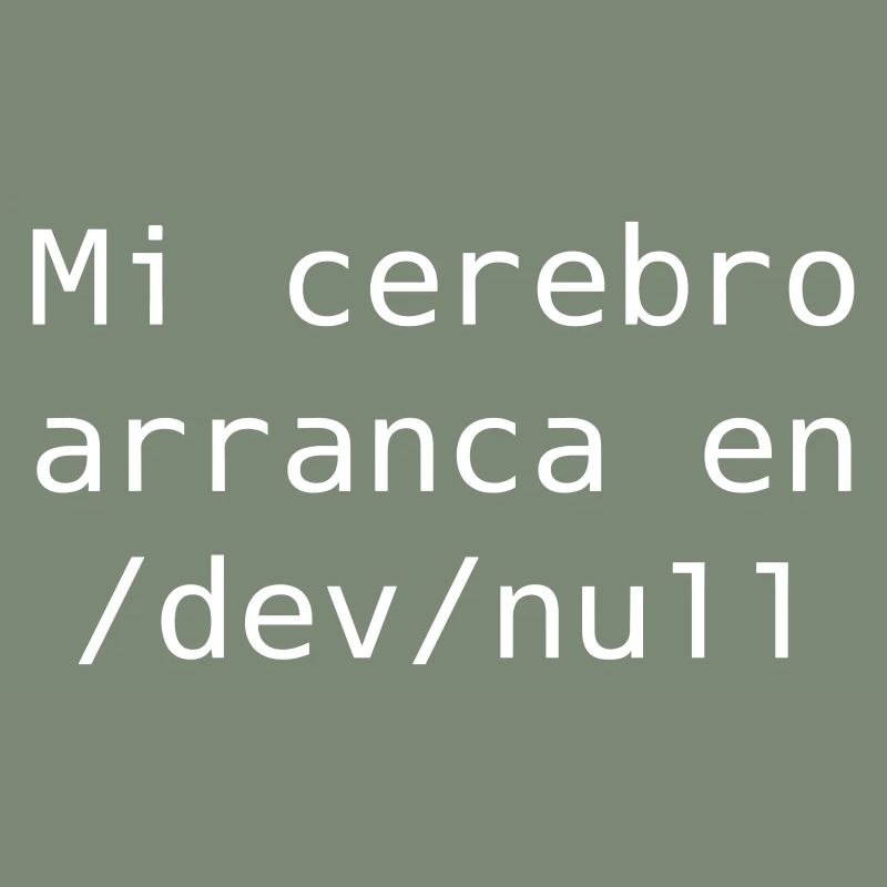 Mein Gehirn beginnt in /dev /null