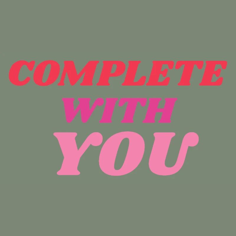 Vollständig mit Dir Romantic Statement