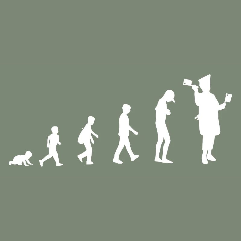 Évolution de bébé à boucher / métier